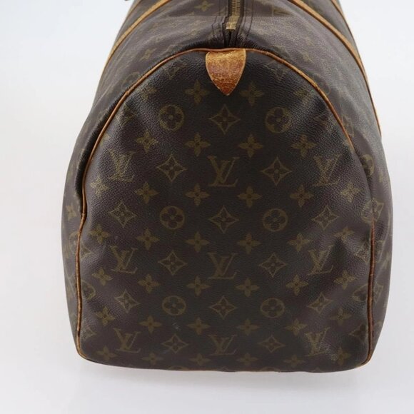 LOUIS VUITTON Monogram Keepall 60 Boston Bag M41422 LV Auth 146300 - Picture 6 of 16